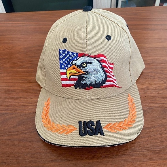 USA America Bald Eagle Hat - Picture 1 of 3